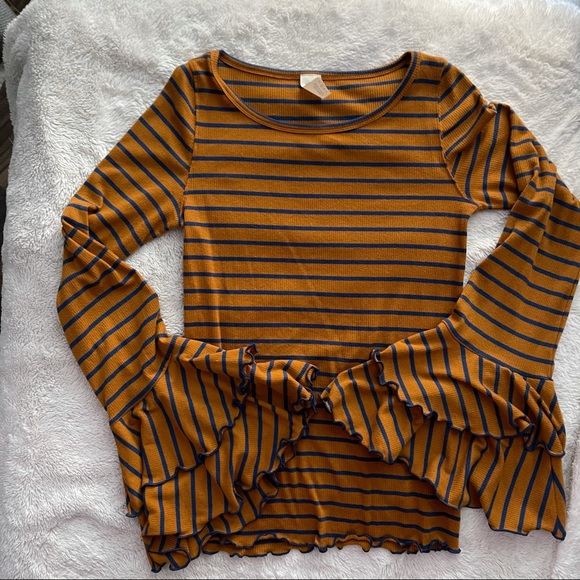 Free People Good Finds Striped Top - Picture 3 of 4